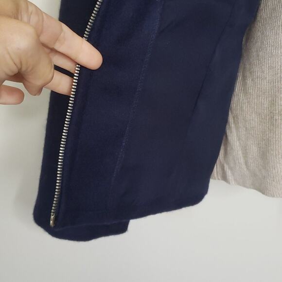 Angee Women's Wool Blend Academia Teacher Coat Size Medium Capsule Career Office - Picture 5 of 8